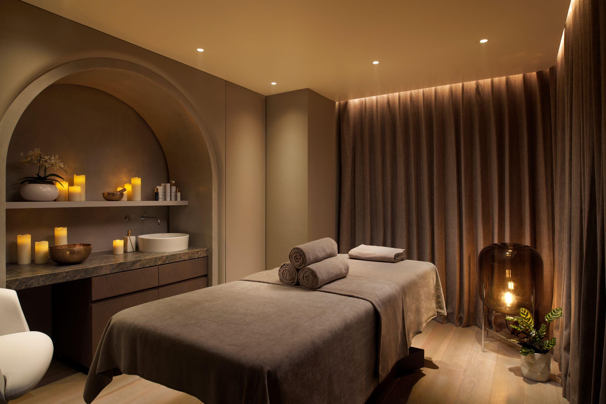 Hotel Pan Pacific Londra Esterno foto A treatment room at The Spa at The Landmark, London